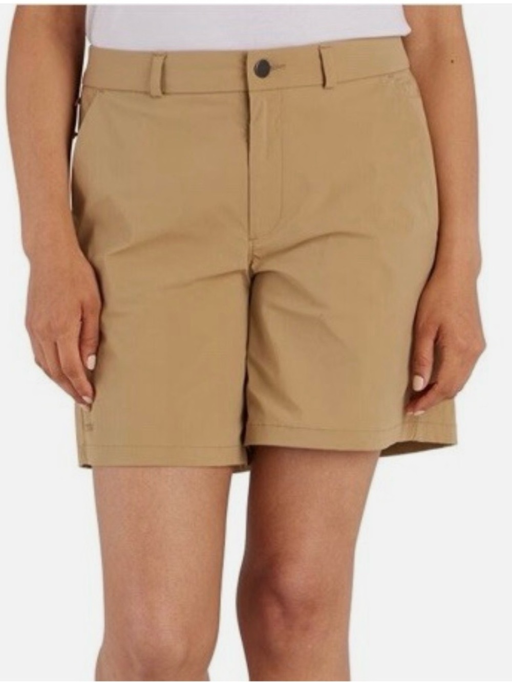 NWT Marmot Women's Khaki Performance Bermuda Shorts size 12